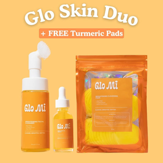 Glo Skin Duo + FREE Turmeric Pads